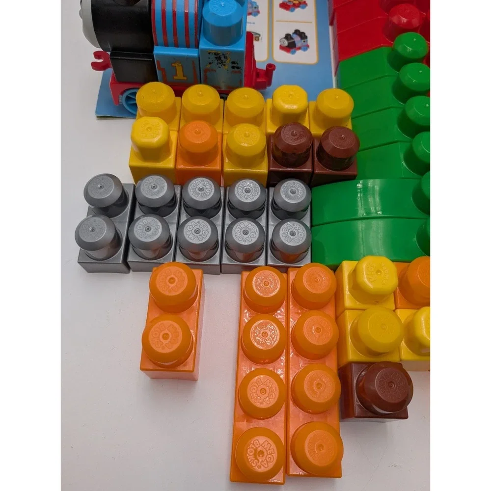 Thomas and Friends Mega Bloks Thomas and Harold Rescue Set, James, Percey